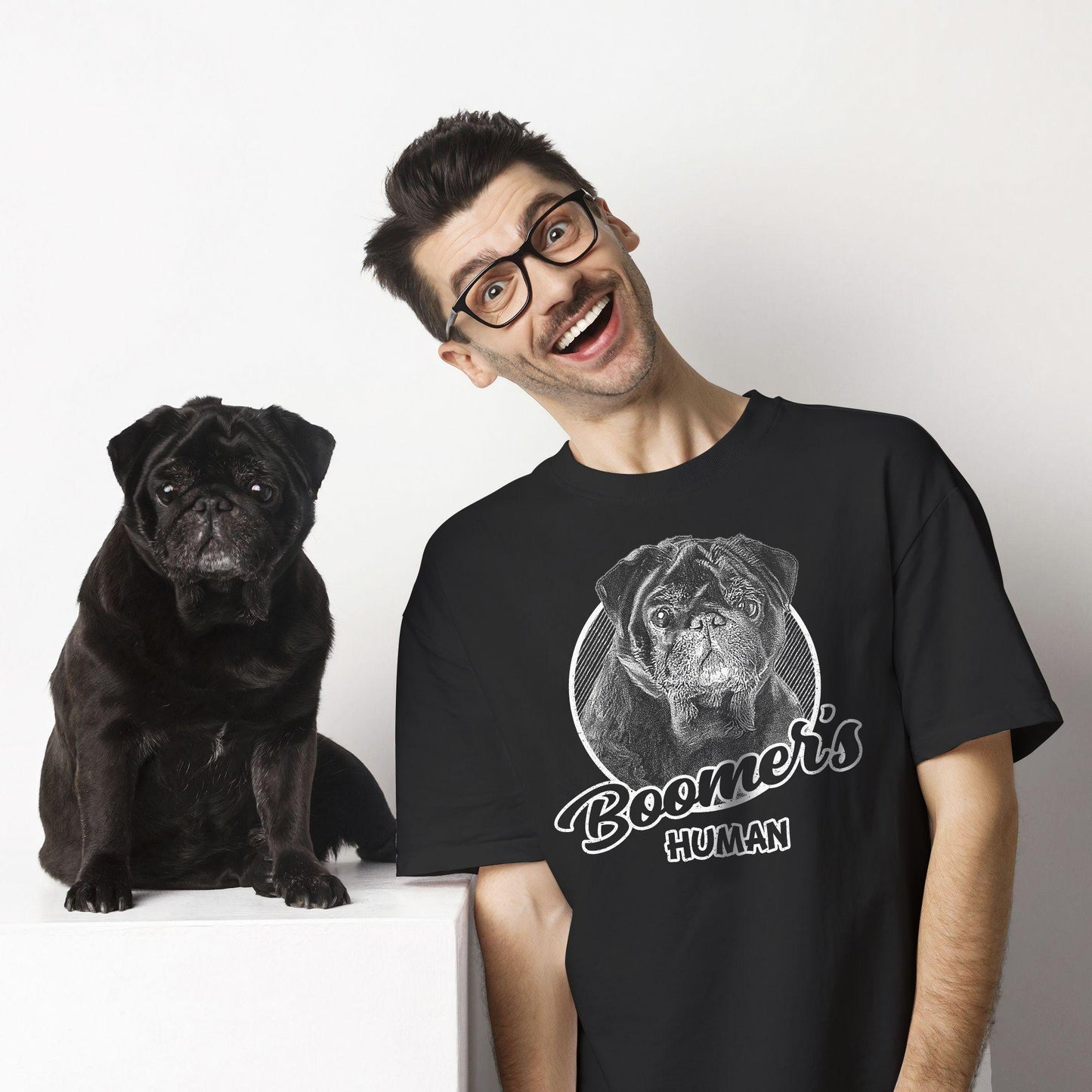 Personalized Dogface Unisex T-shirt