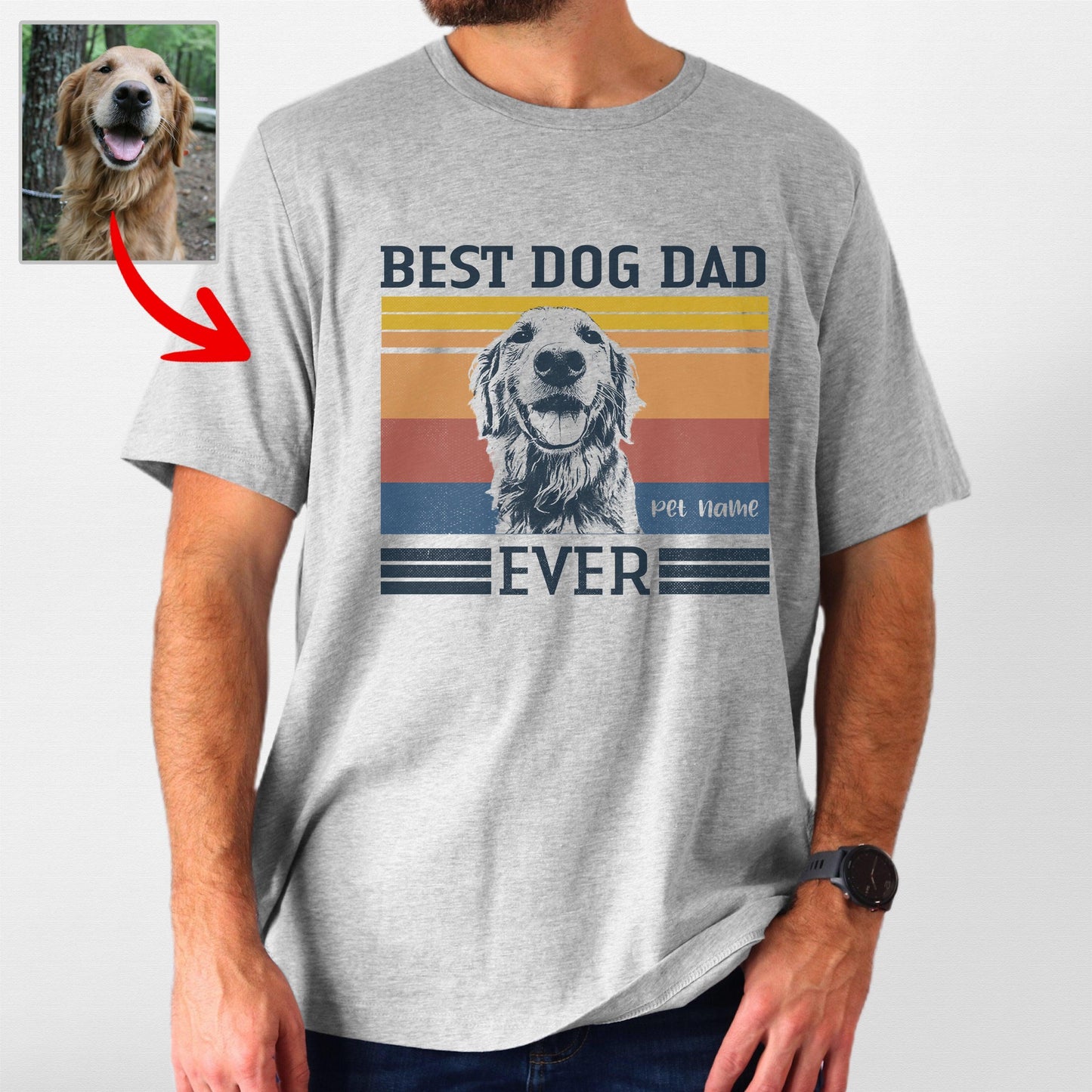 Best Dog Dad Ever Unisex Shirt