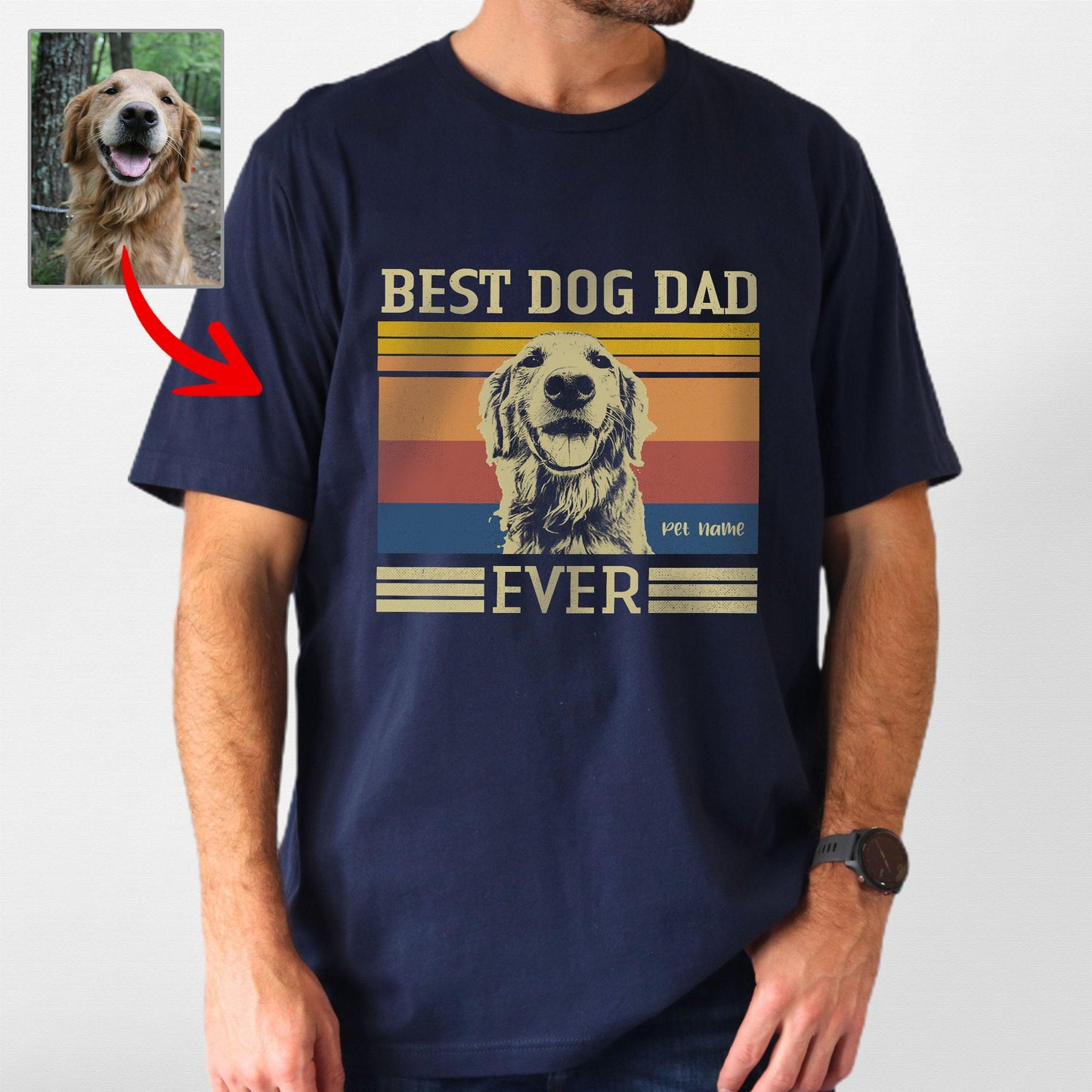 Best Dog Dad Ever Unisex Shirt