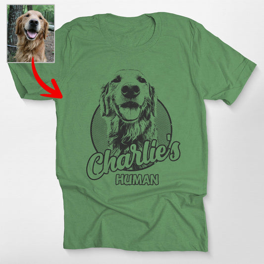 Personalized Dogface Unisex T-shirt
