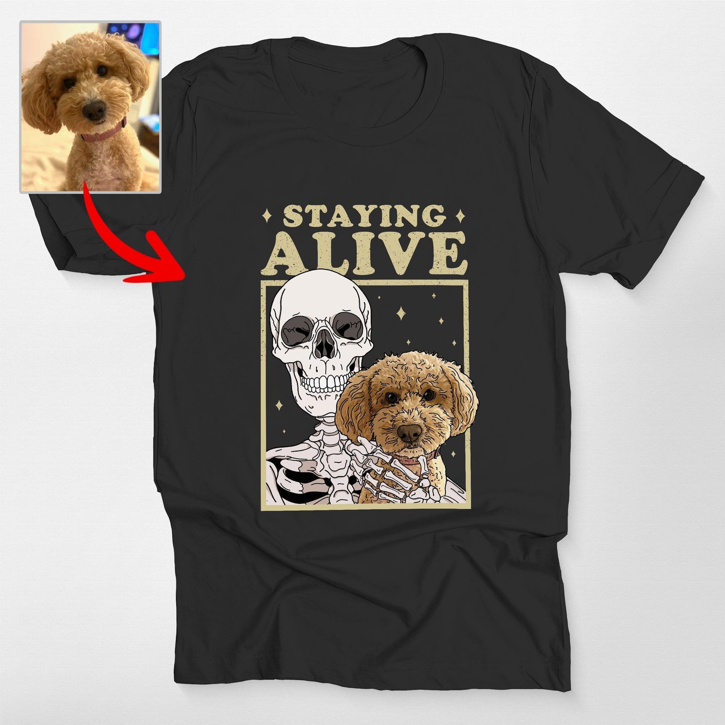 Halloween Vibe Customized T-shirt [For Dog's Human]
