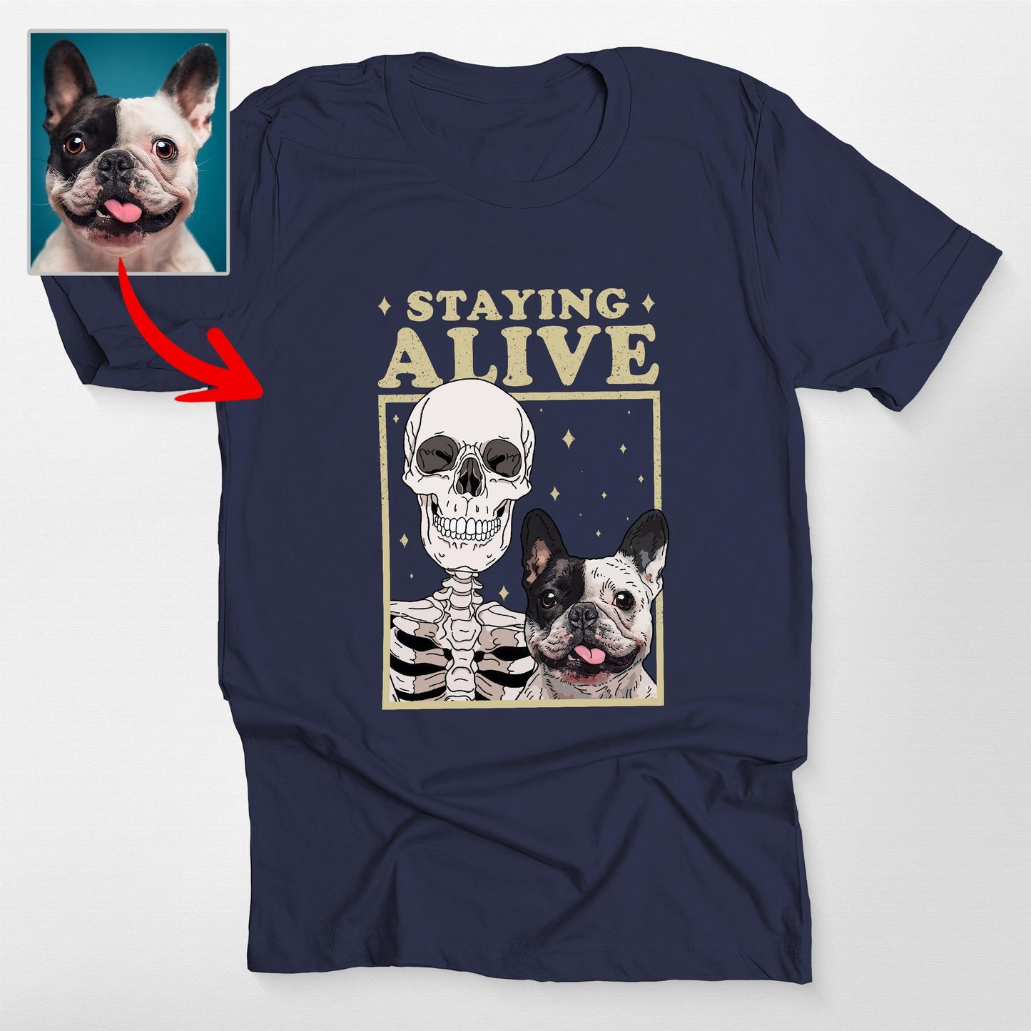 Halloween Vibe Customized T-shirt [For Dog's Human]