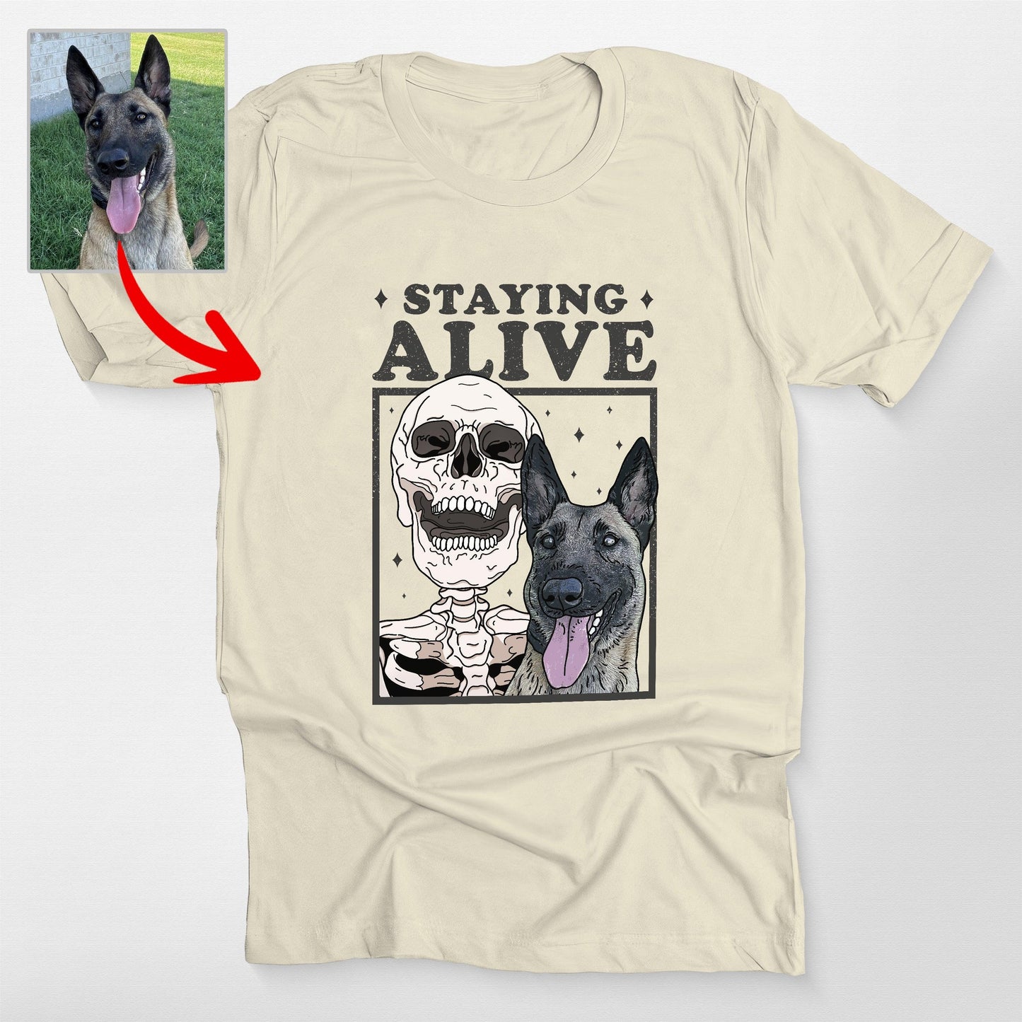 Halloween Vibe Customized T-shirt [For Dog's Human]