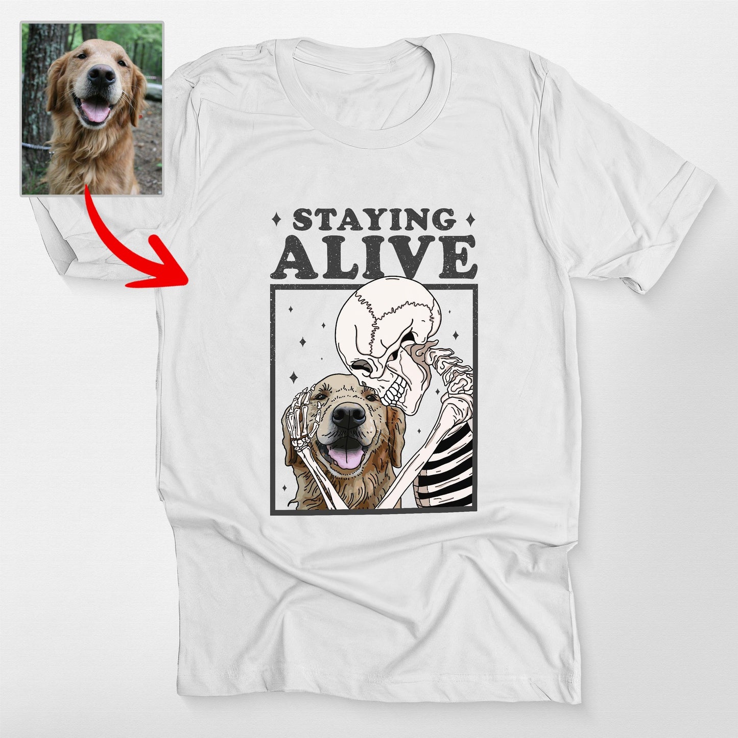 Halloween Vibe Customized T-shirt [For Dog's Human]